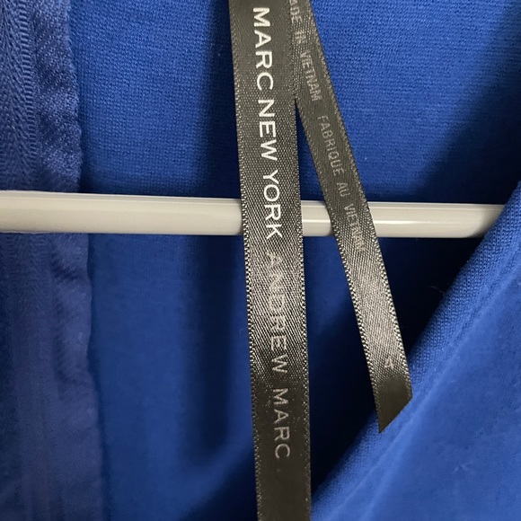 Marc New York Blue and Black Midi Dress - Picture 3 of 3